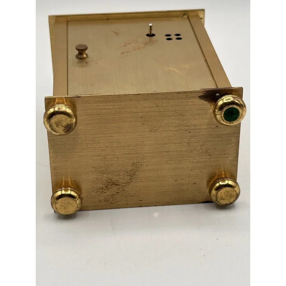 Vintage Dunhaven Quartz Alarm Clock Gemany Size 4